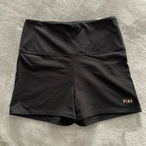 PINK Victoria’s Secret yoga high waist shortie shorts Sz M